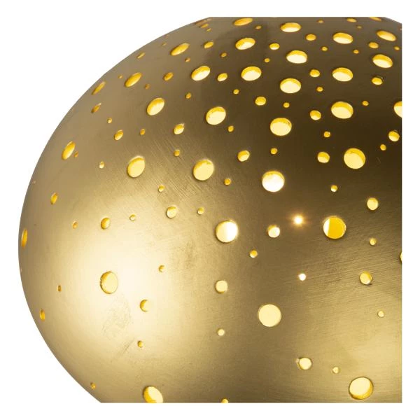 Lucide FUNGO - Table lamp - 1xE14 - Matt Gold / Brass - detail 2